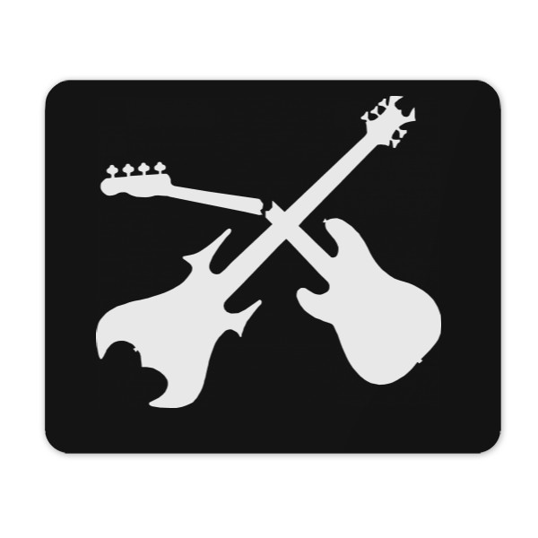 Podložka pod myš s potiskem Dvě basy